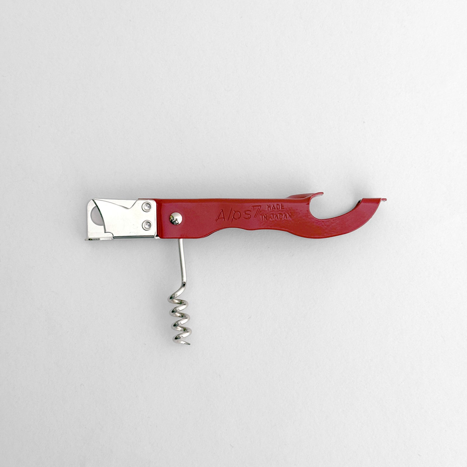 Japanese bottle opener/can opener/corkscrew | RED – ZAKKAsine
