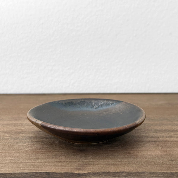 Kin obi Mamezara Dish | Handmade Shigaraki Ware