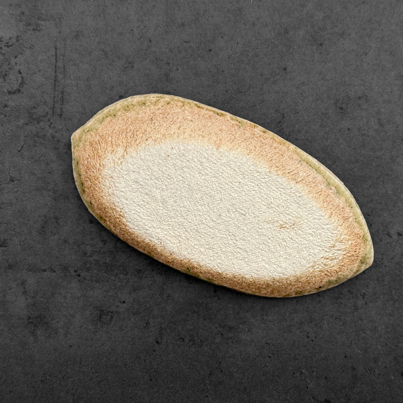 Leaf Mamezara Dish | Handmade Shigaraki Ware