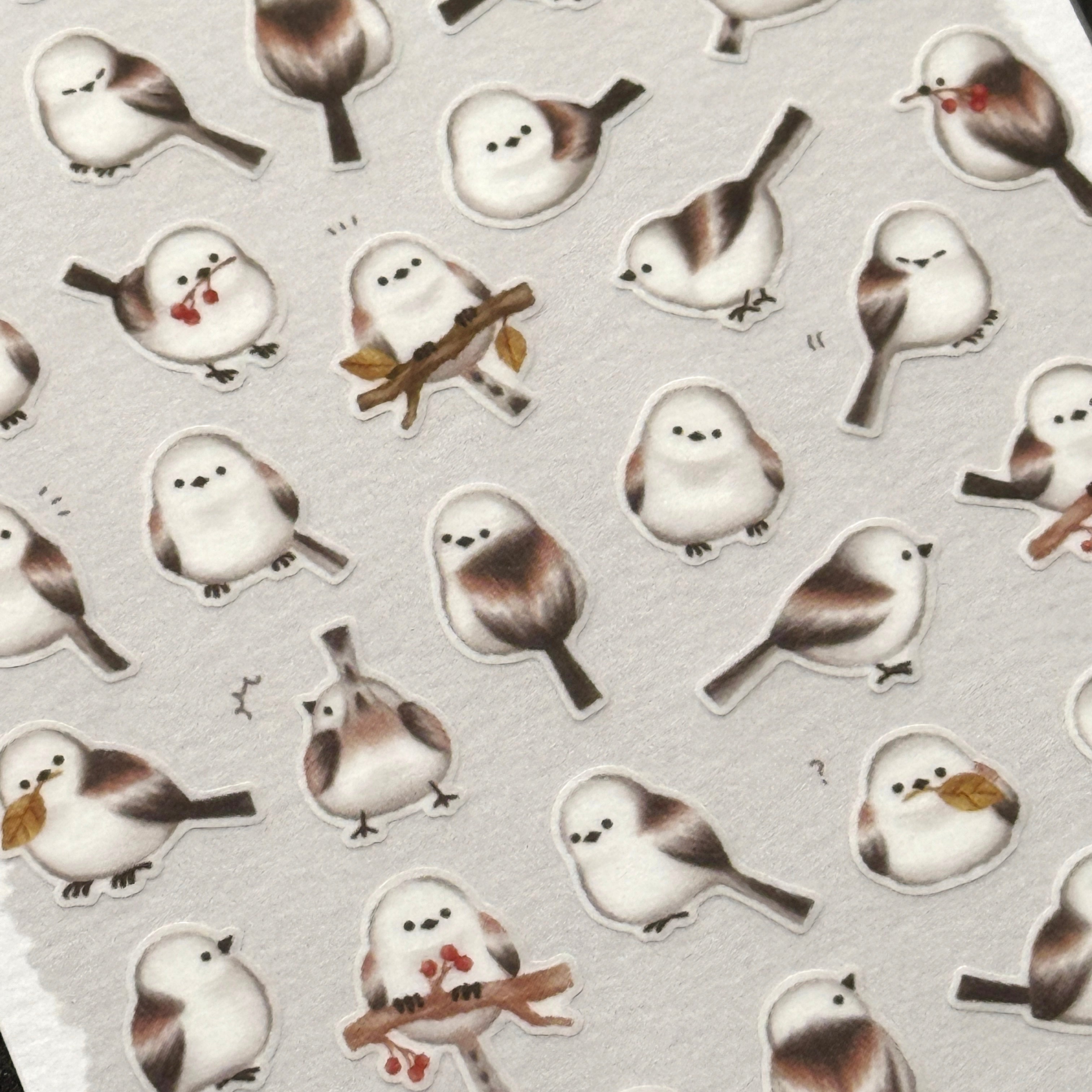 Mame Mame Animal Stickers - Shima Enaga – ZAKKAsine