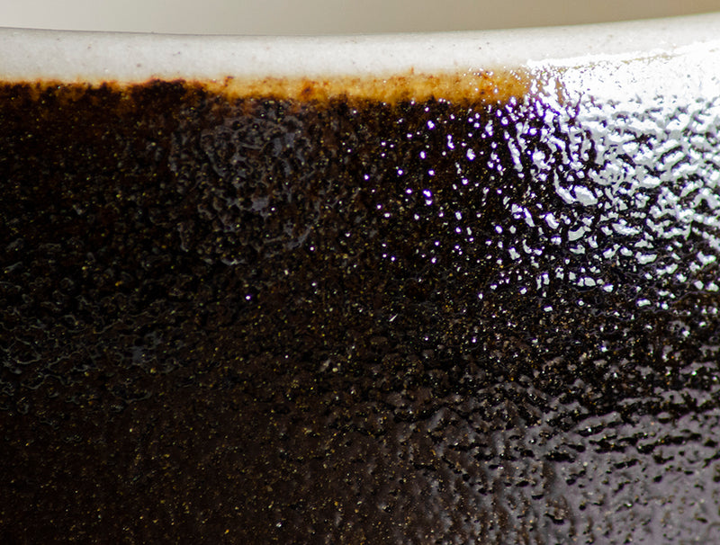 Mashiko Traditional Glaze – Black Glaze  Cup