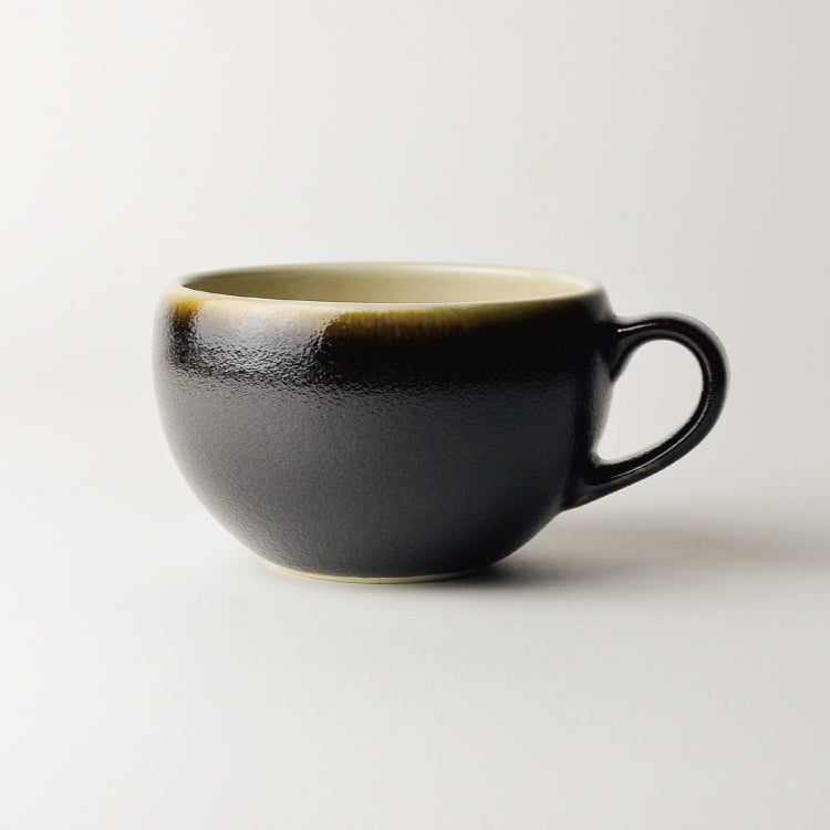 Mashiko Traditional Glaze – Black Glaze  Cup