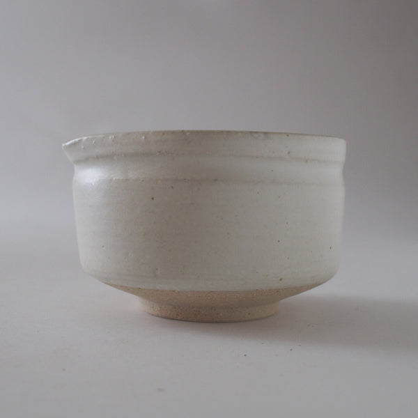 Minoyaki Matcha Bowl | White