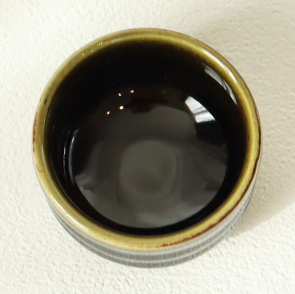 Minoyaki sake cup | Oribe 