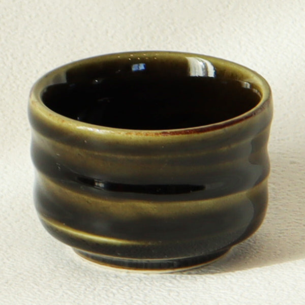 Minoyaki sake cup | Oribe