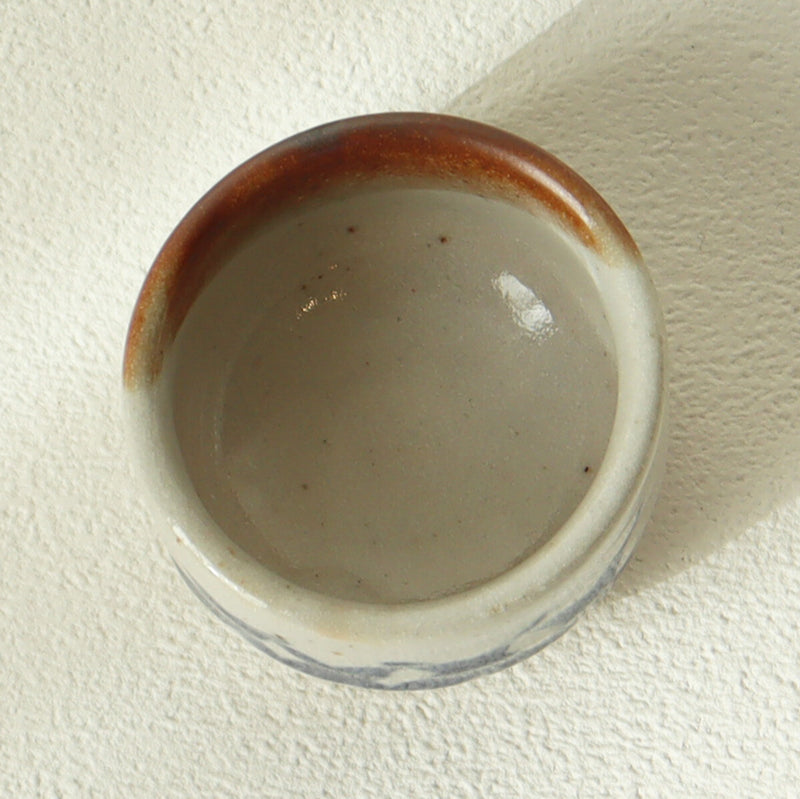 Minoyaki sake cup | Rusty Reeds