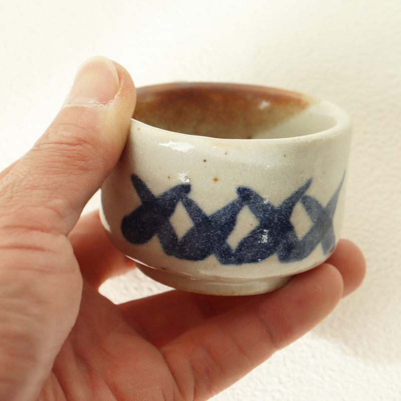 Minoyaki sake cup | Rusty Reeds