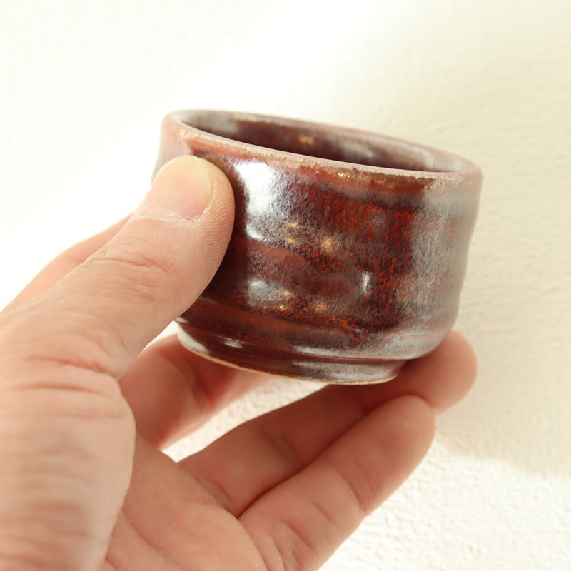 Minoyaki sake cup | Tesshu