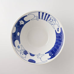 Nekomaruke Cats Ramen Bowl 20.5cm