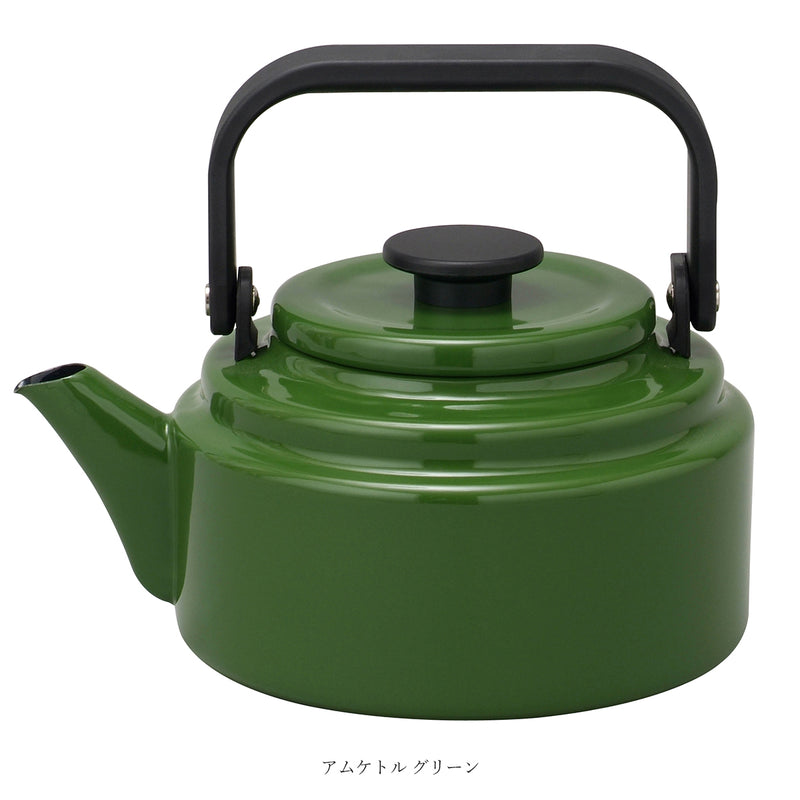 Noda Horo Enamel Kettle | Green