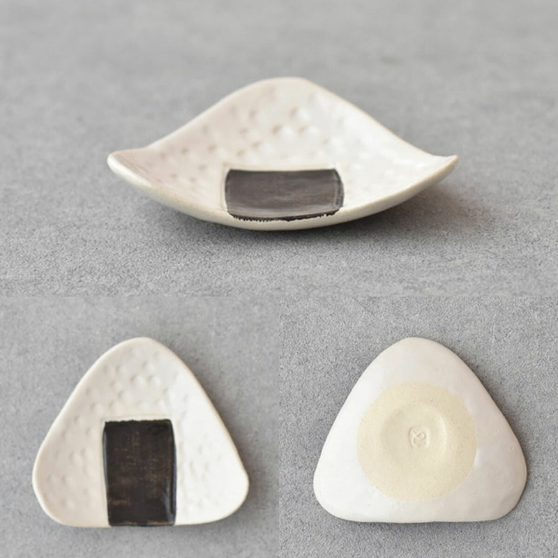 Handmade tenmusu ONIGIRI mamezara