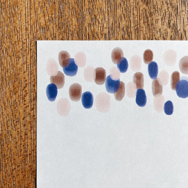 Letter set with a few words or Two Dots