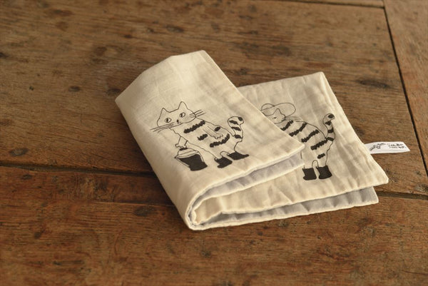Toraneko Bonbon Organic Cotton Handkerchief | A