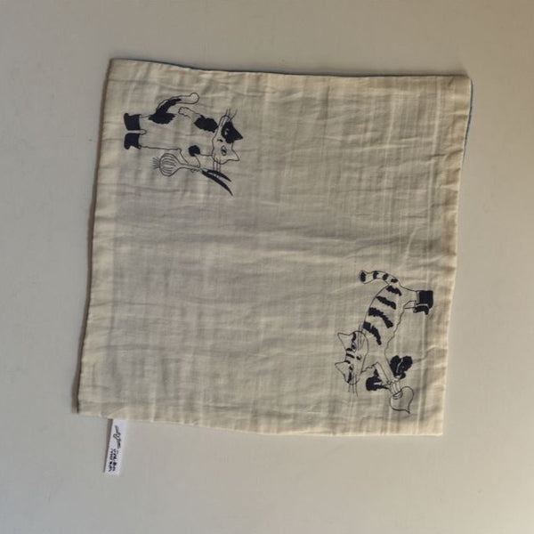 Toraneko Bonbon Organic Cotton Handkerchief | B