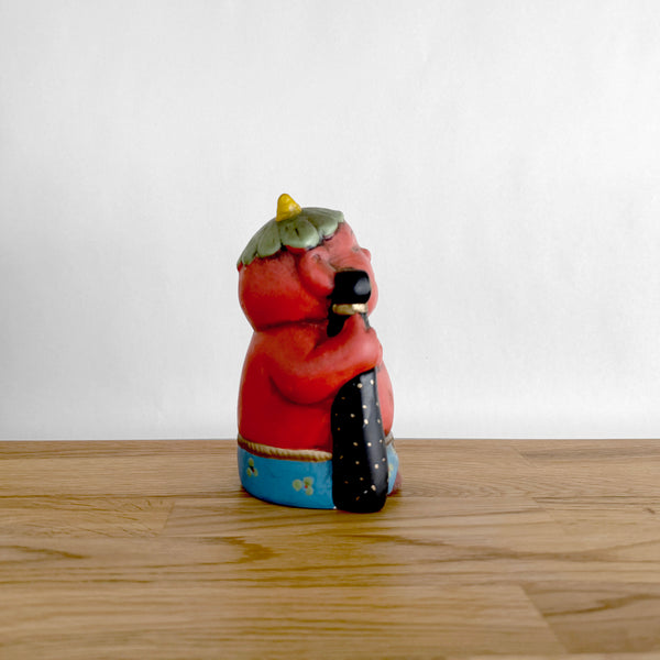 Red Oni Figurine | Japanese Vintage