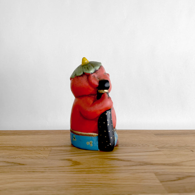 Red Oni Figurine | Japanese Vintage