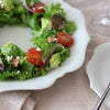 Rinka 25.5cm Large Serving Plate  (Bluish White Matte) | ODA POTTERY