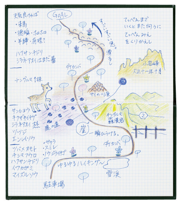 Field notebook Sketch Book 3mm Grid Line