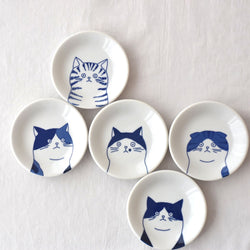 SHICHITA Small Plate 11.6cm | neko cat