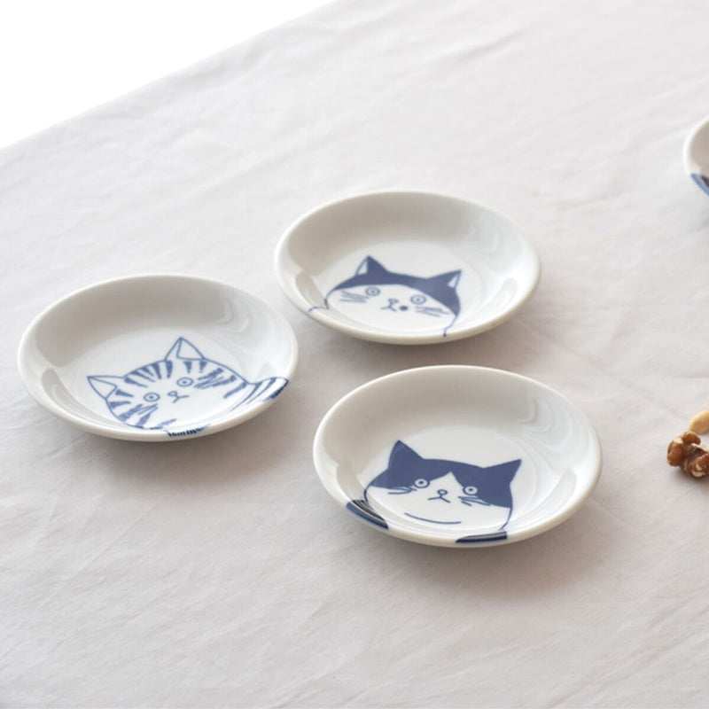 SHICHITA Small Plate 11.6cm | neko cat