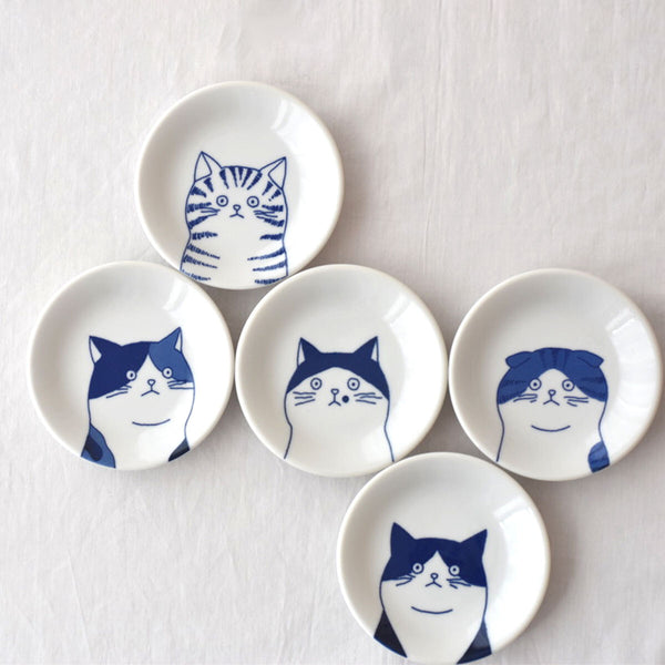 SHICHITA Small Plate 11.6cm | neko cat