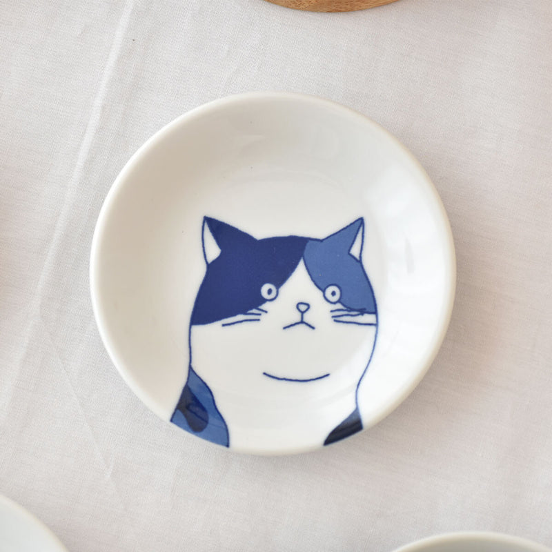 SHICHITA Small Plate 11.6cm | neko cat