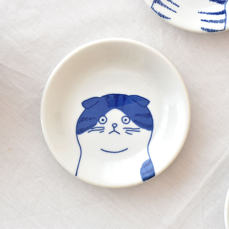 SHICHITA Small Plate 11.6cm | neko cat