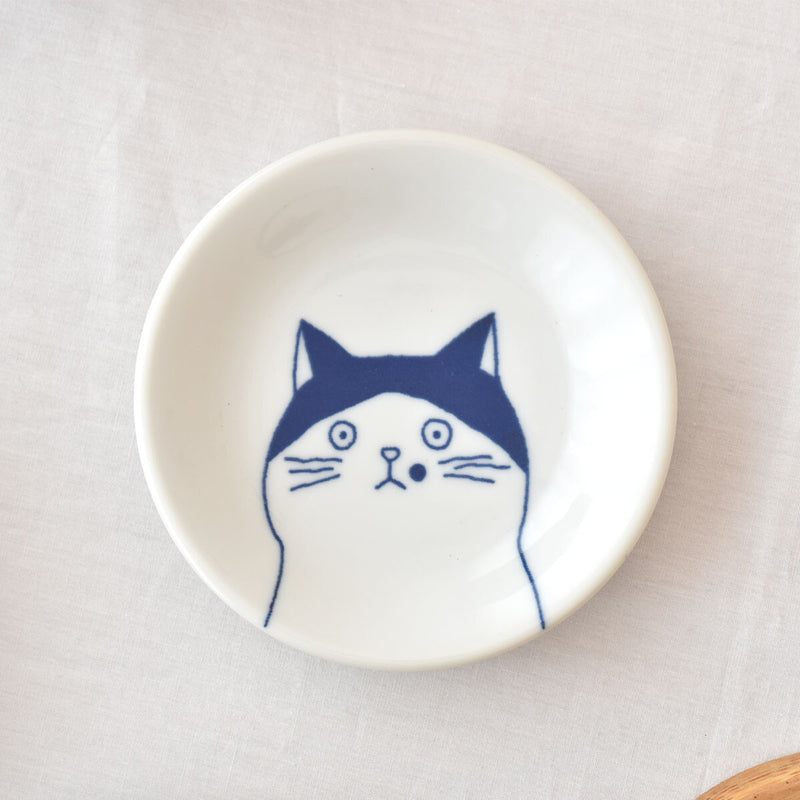 SHICHITA Small Plate 11.6cm | neko cat