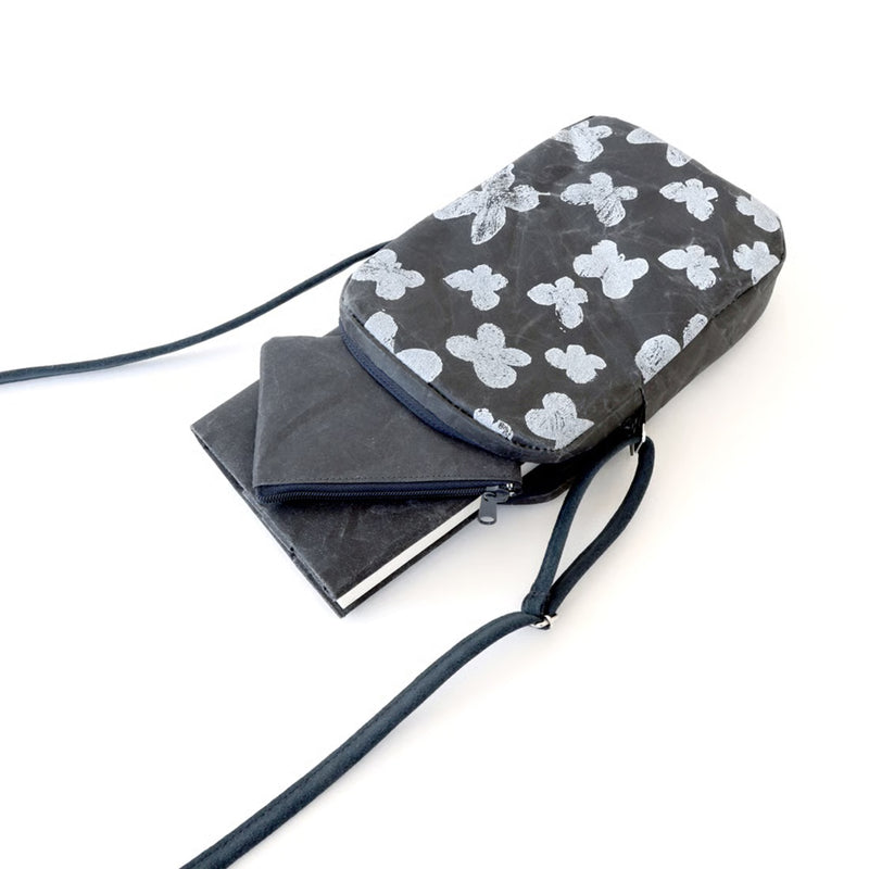 SIWA x minä perhonen mini vertical bag | memoria Black – ZAKKAsine