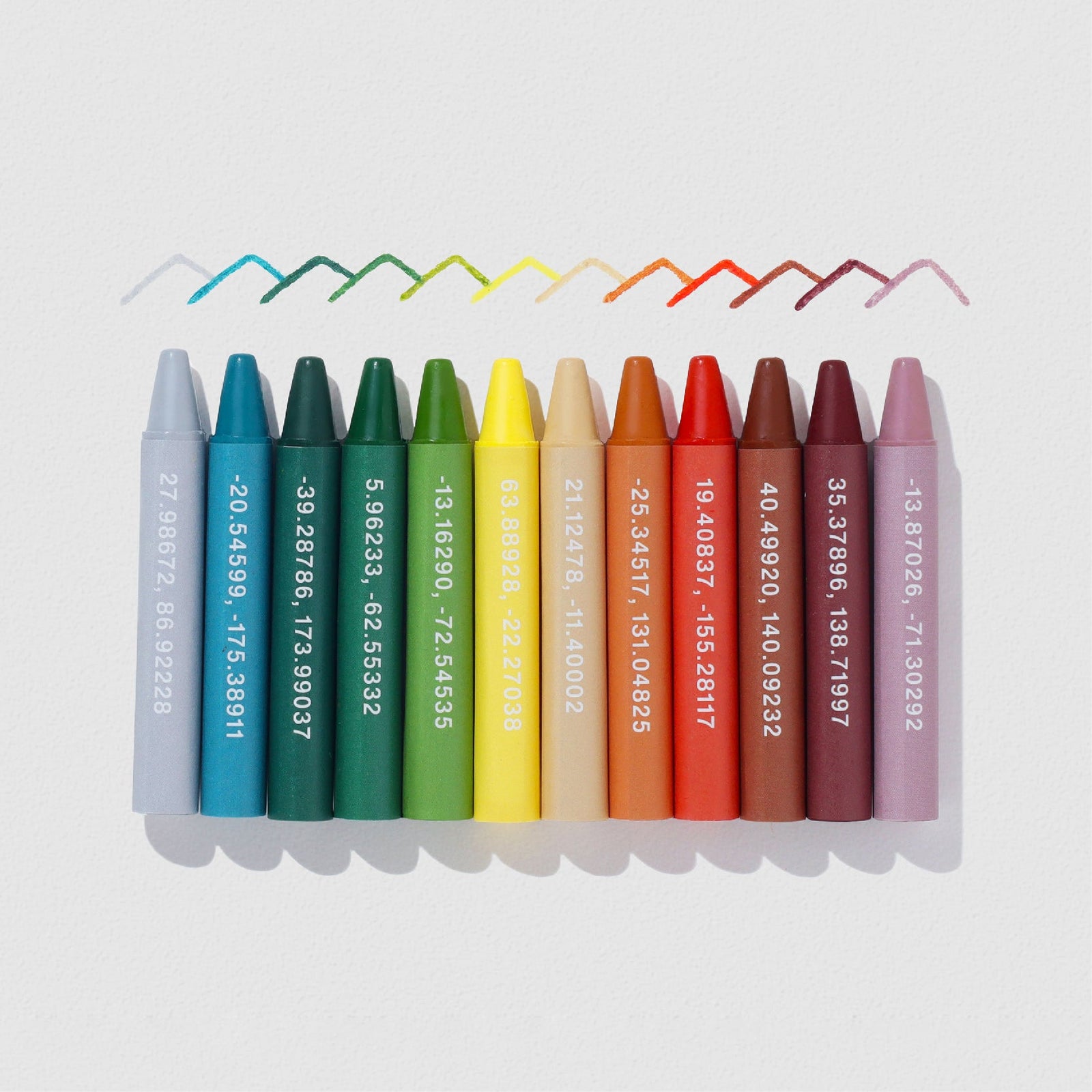 crayon品 Crayons of the Mountain | FUKUNAGA PRINT – ZAKKAsine