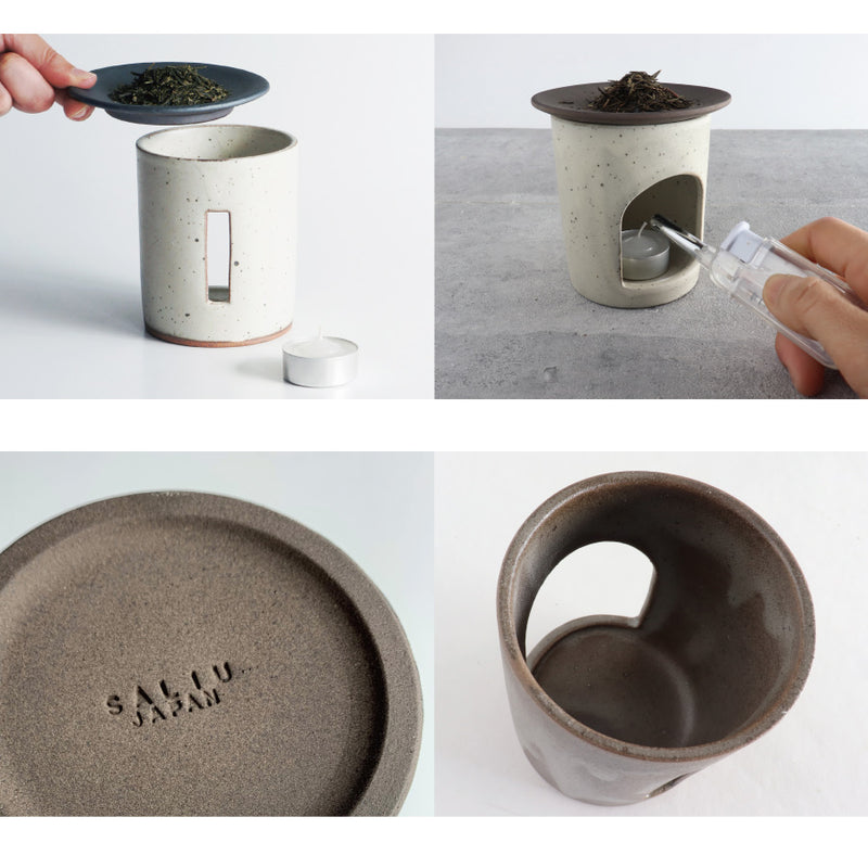 tea incense burner set
