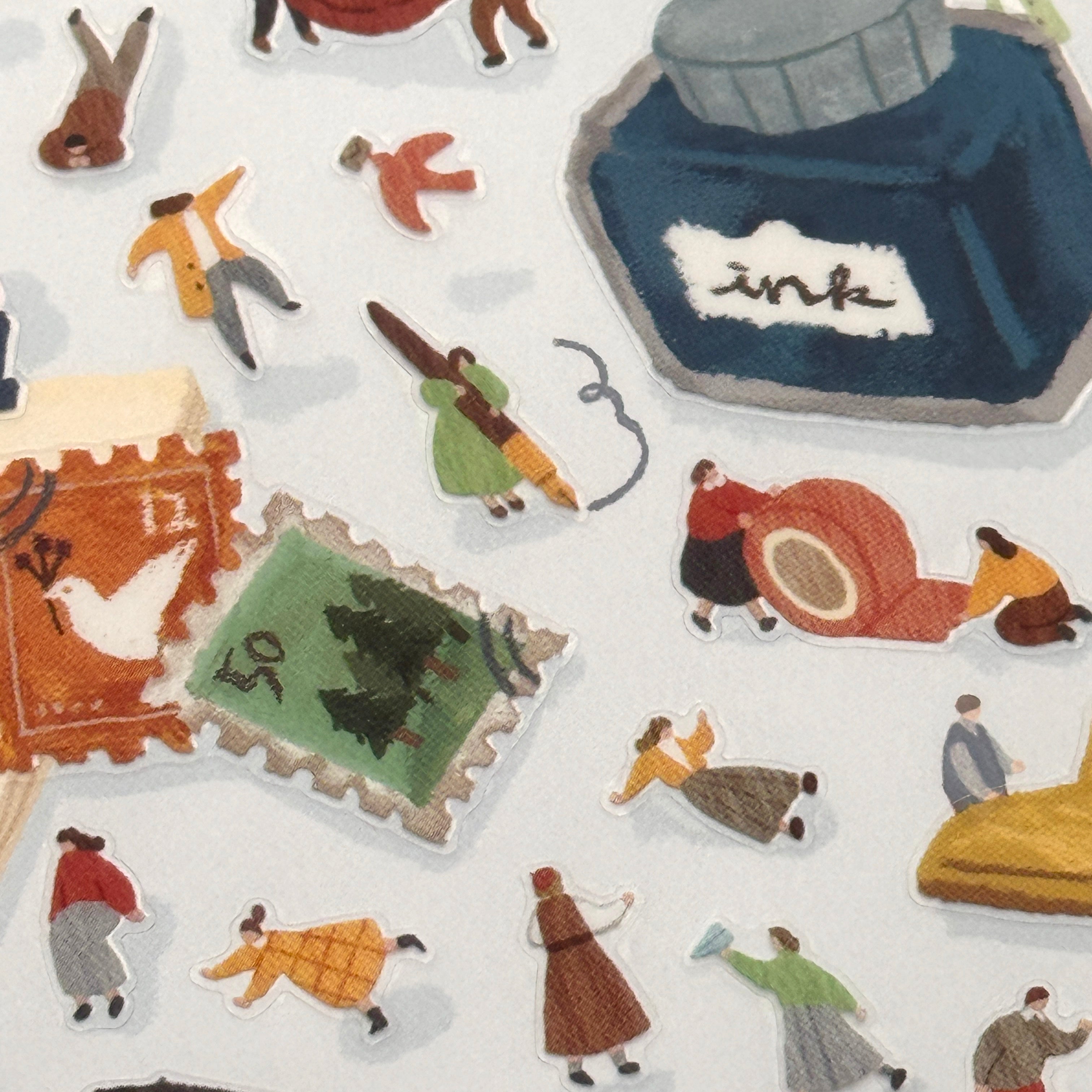 Secret Friends Stickers - Secret Letter – ZAKKAsine