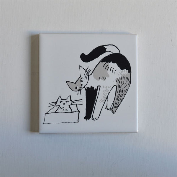 TORANEKO BON BON  Printed Tile (Box Cat)
