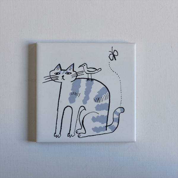 TORANEKO BON BON  Printed Tile (Dreamy Cat)