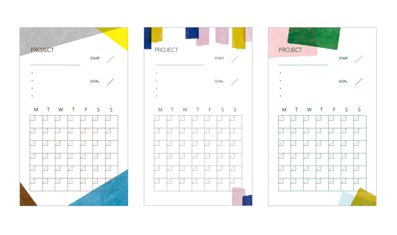 To do poster memo | Schedule