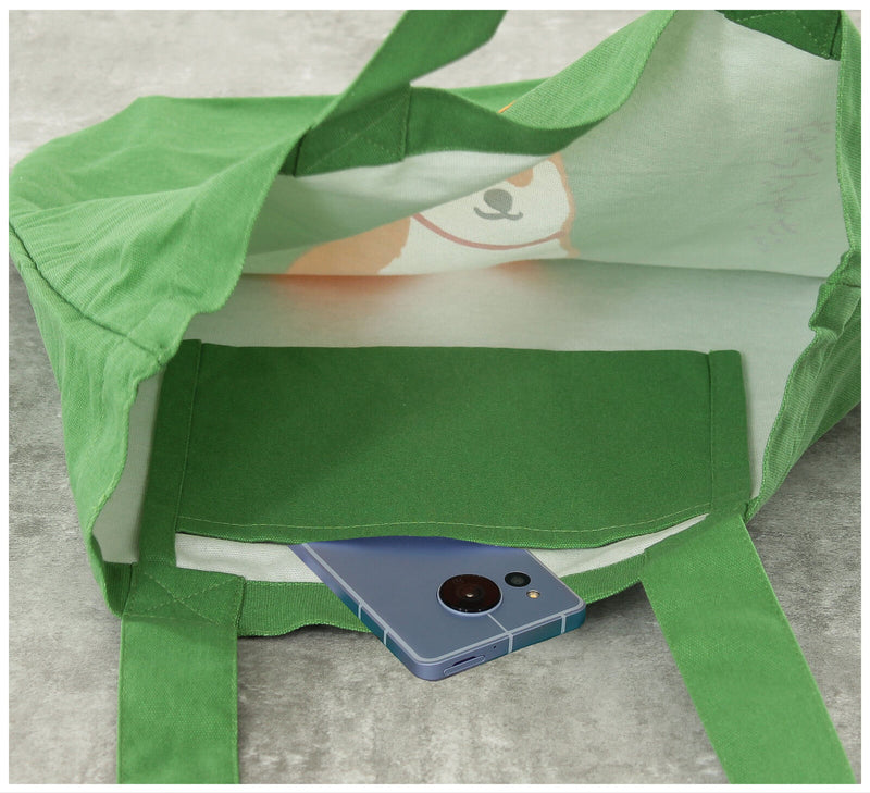Tote bag | Shiba Green