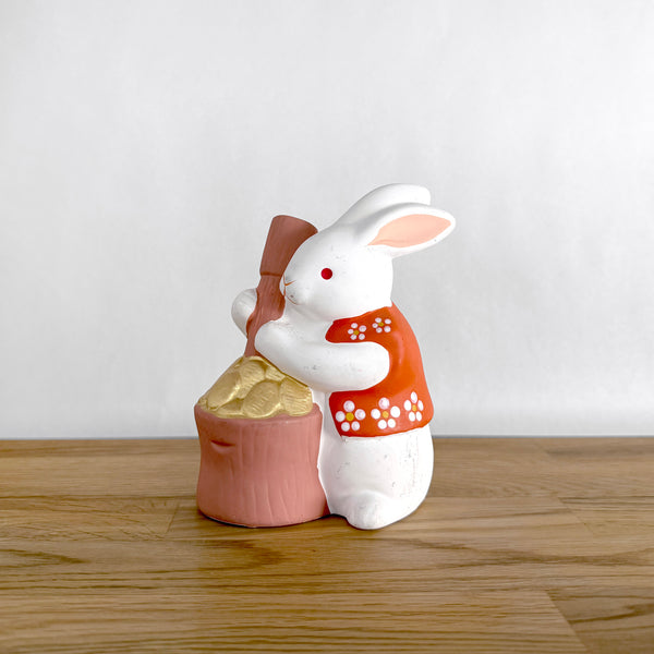 Usagi Mochi Rabbit figurine | Japanese Vintage