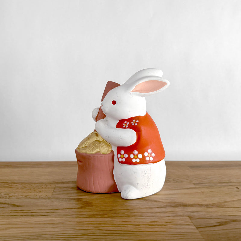 Usagi Mochi Rabbit figurine | Japanese Vintage