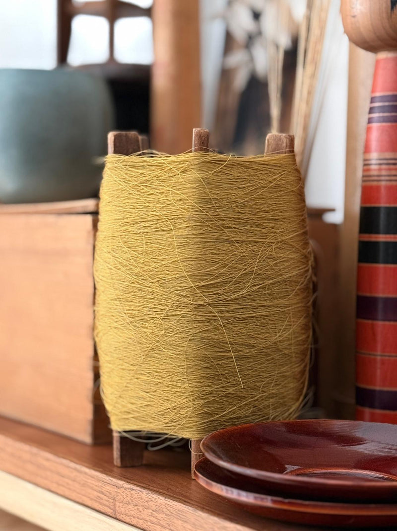 Wooden Silk Spool 