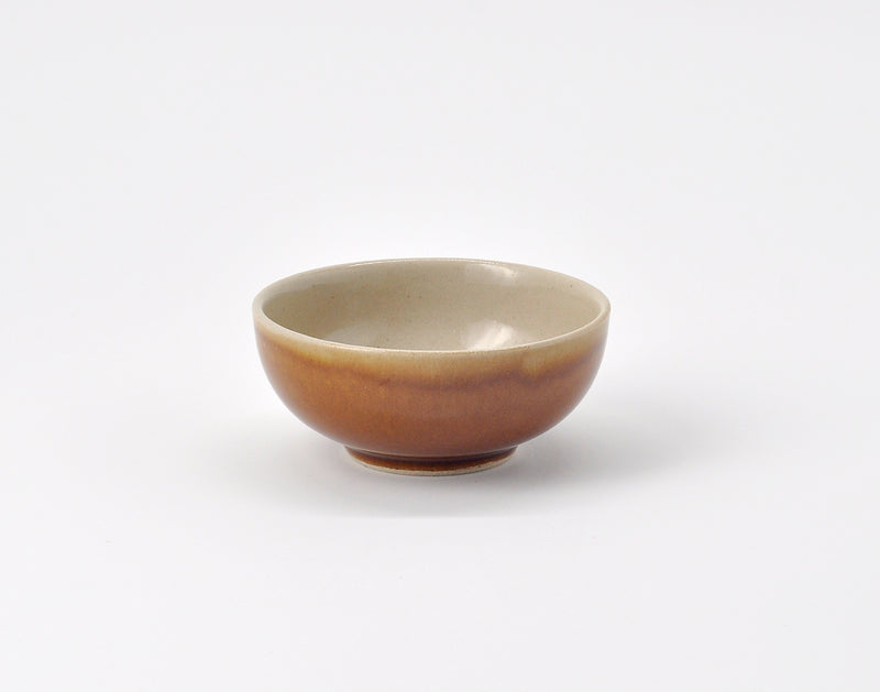 Mashiko Traditional Glaze – Caramel  Bowl 11cm