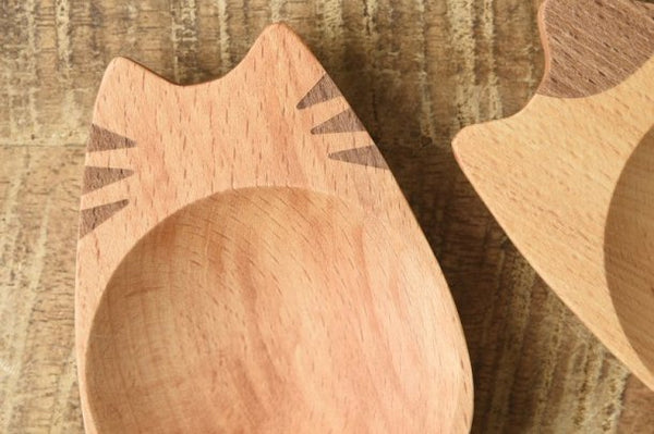 Wooden Sitting Tiger Mamezara | cat