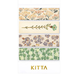 KITTA WASHI Tape | FLOWER 04