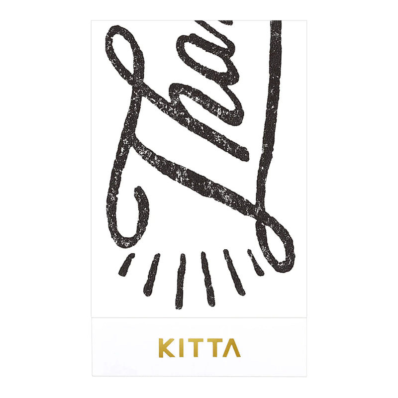 KITTA WASHI Tape WIDE  | message