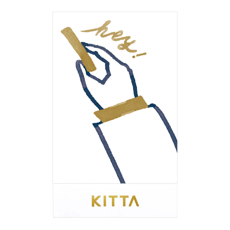 KITTA WASHI Tape WIDE  | flame