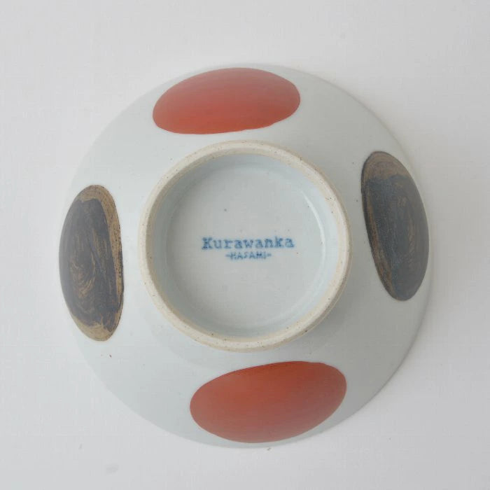 kurawanka Hasami HASAMI Rice Bowl | Circle Pattern