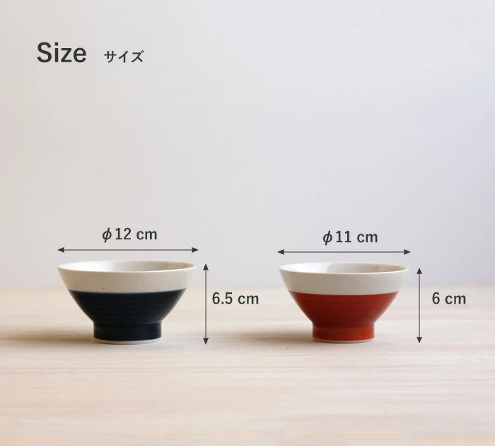 kurawanka Hasami HASAMI Rice Bowl | half