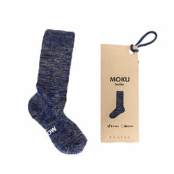 MOKU Cotton socks | Navy