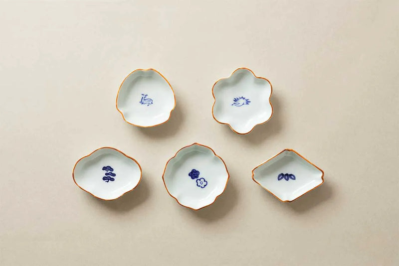 Hand-painted Arita-yaki Mamezara  | NAKAGAWA MASASHICHI SHOTEN