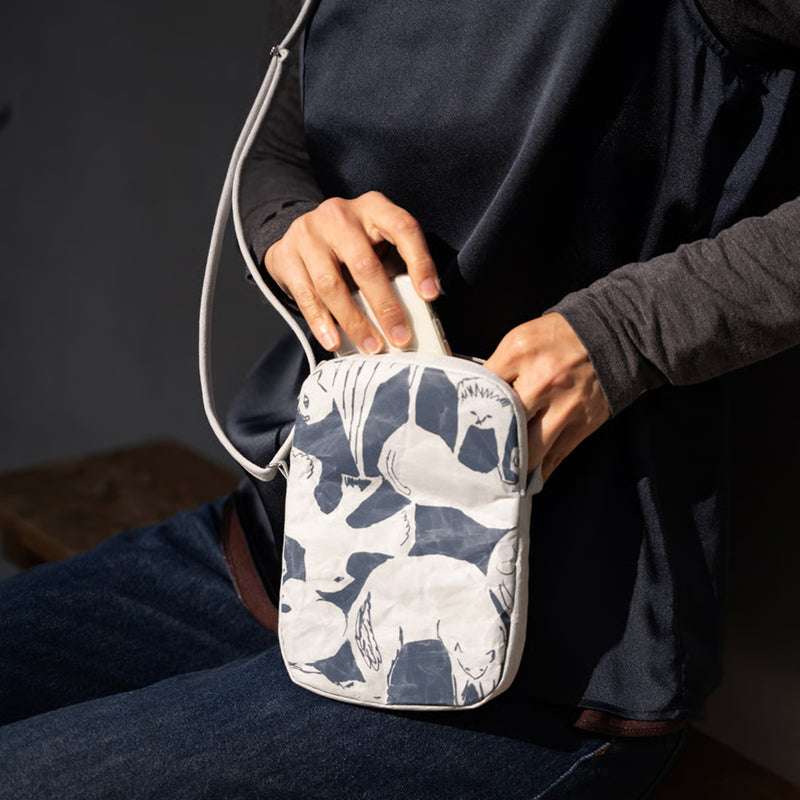 SIWA x minä perhonen mini vertical bag | life puzzle – ZAKKAsine