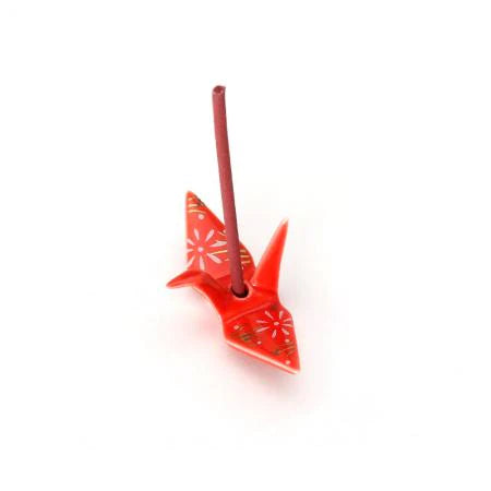 crane incense holder | Kousaido
